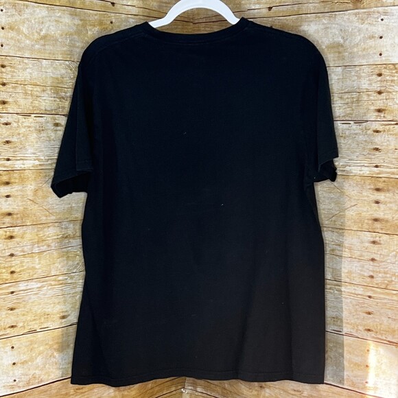 BRAVADO VINTAGE GRAPHIC GUNS & ROSES BLACK CREW NECK TEE BAND CONCERT 80'S 90'S - Picture 2 of 3